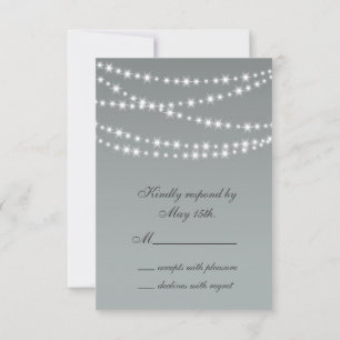 Paloma Grey Twinkle Lights RSVP