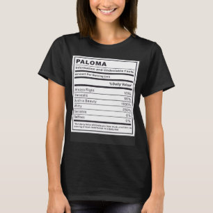 Paloma Information and Undeniable Facts T-Shirt