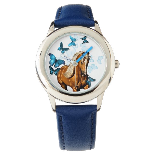 Palomino & Butterflies Watch (Front)