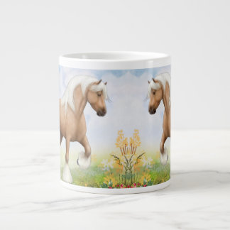 Palomino Gypsy Draught Horse Large Coffee Mug
