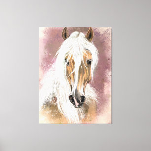 Palomino Horse Canvas Print