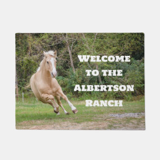 Palomino Horse Doormat