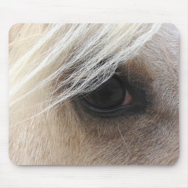 Palomino Horse Eye Mouse Mat (Front)