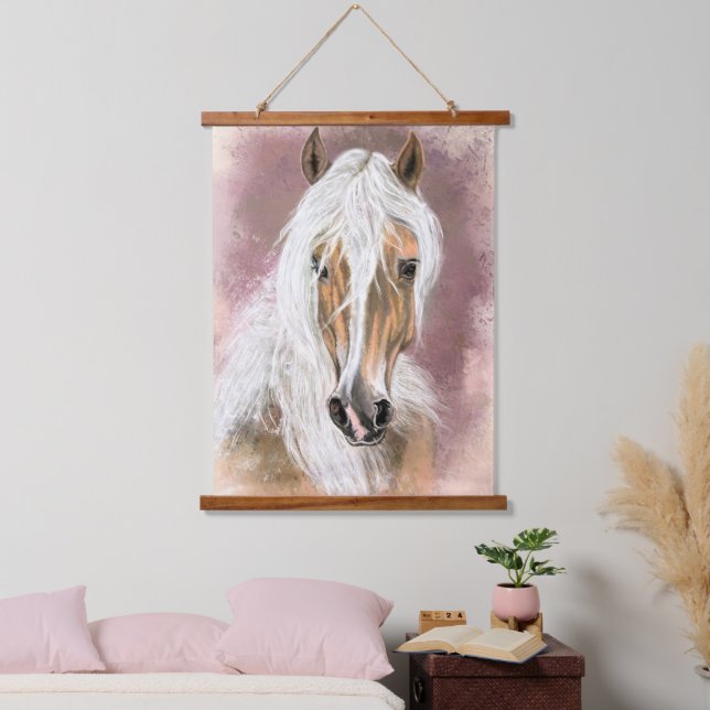 Palomino Horse Hanging Tapestry (Bedroom)