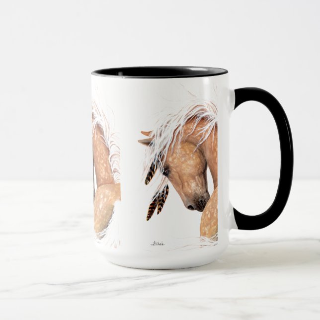 Palomino Horse Mug by Bihrle (Right)