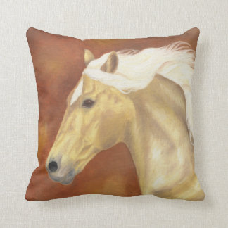 Palomino Horse pillow