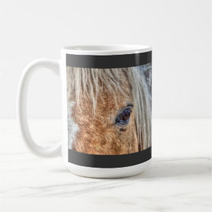 Palomino Horse's Eye Photo Drinking Mug