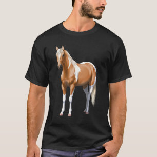 Palomino Pinto Quarter Horse Paint Horse Stallion T-Shirt