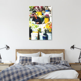 Paloquemao Market Bogotá Canvas Print