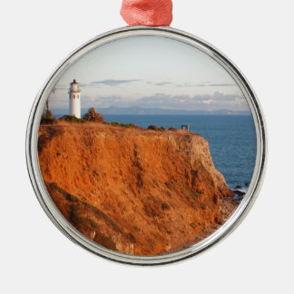 Palos Verdes Lighthouse Metal Tree Decoration