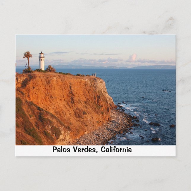 Palos Verdes Lighthouse Postcard (Front)