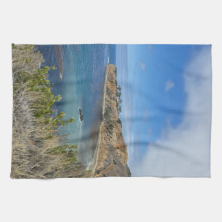Palos Verdes Ocean Tea Towel