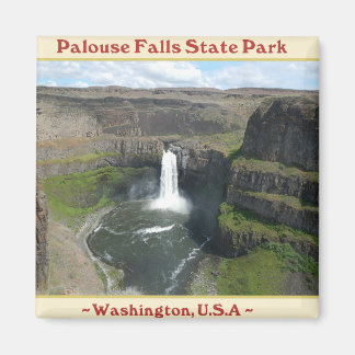 PALOUSE FALLS STATE PARK WATERFALLS OF WASHINGTON MAGNET