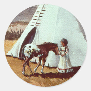 PALS by SHARON SHARPE Classic Round Sticker