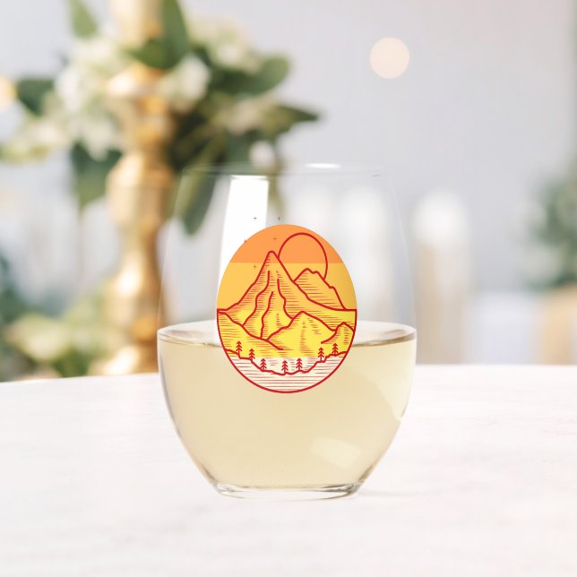 palsolikew stemless wine glass (Insitu (Wedding))