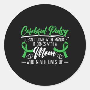 Palsy Awareness Brain Alzheimerheimer Classic Round Sticker