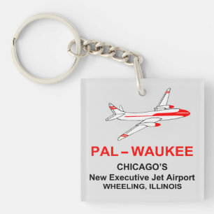 Palwaukee Airport, Wheeling, Illinois Key Ring