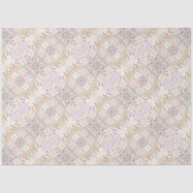 Pamela Pattern B Elegant 18 lb Tissue Paper (Front)