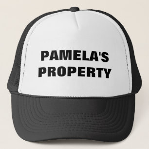 PAMELA'S PROPERTY TRUCKER HAT