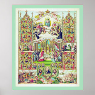 Pamiatka Obchodu Konstytucyi ~ Vintage Fine Art Poster