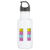 Pamina periodic table name water bottle (Back)