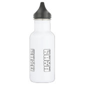 Pamina periodic table name water bottle (Left)