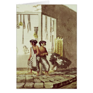 Pampa Indians at a Store in the Indian Market