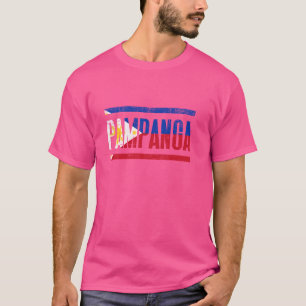 PAMPANGA PHILIPPINES WITH ITS PROUD FILIPINO FLAG T-Shirt
