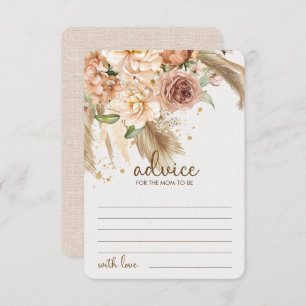 Pampas grass Advice for mum parents Enclosure Card