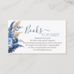 Pampas Grass Boy bring a book enclosure card
