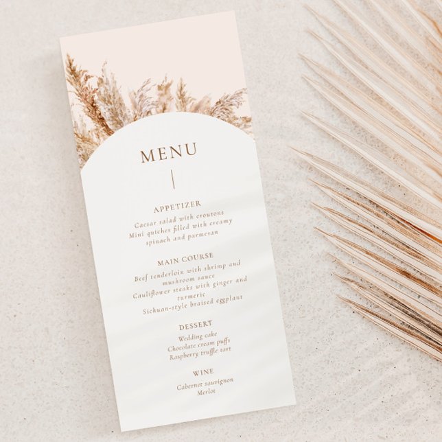 Pampas Grass Frame Menu (Creator Uploaded)