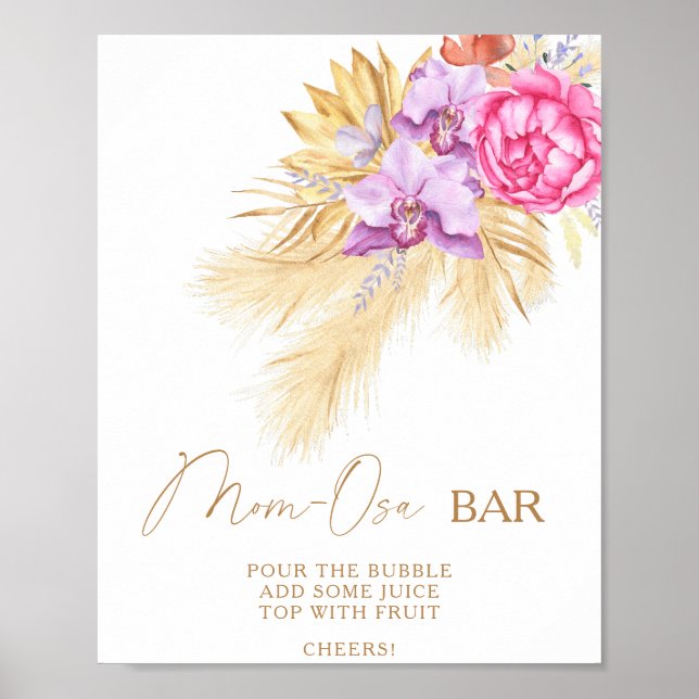 Pampas grass - Mum-Osa bar Poster (Front)