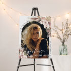 Pampas Grass Orchid Floral Photo Graduation Party