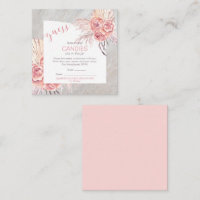 Pampas Grass Pink Rose Blooms | Candies in the Jar