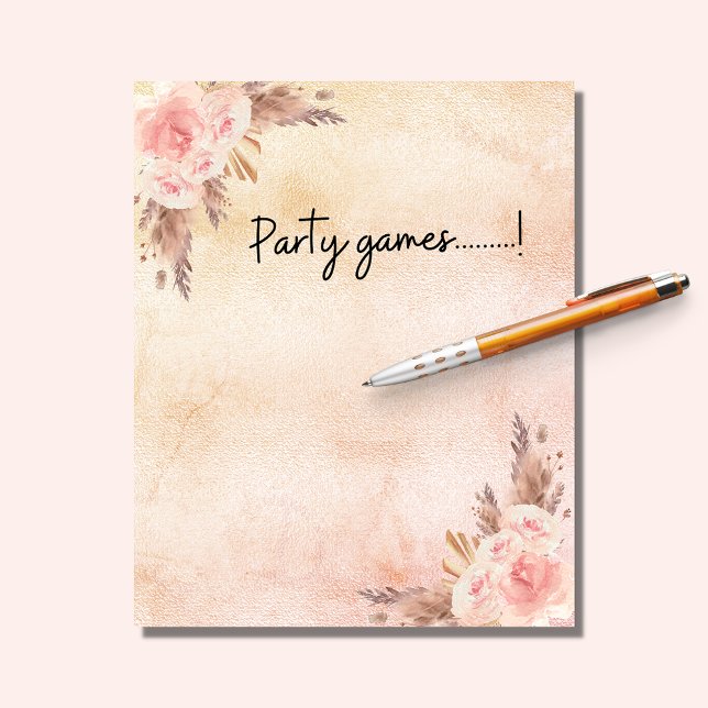 Pampas grass rose gold flowers party games (Creator Uploaded)