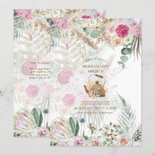 Pampas Grass TEA PARTY Bridal Shower Lunch