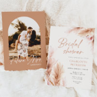 Pampas Grass Terracotta Photography Bridal Shower