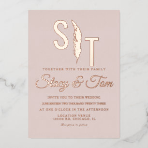 Pampas Logo  Wedding Pressed Blush