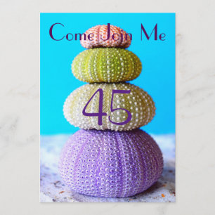 Pamper Beach Party Birthday Celebration Invitation