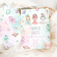 Pamper party girls Salon Birthday party