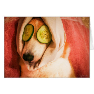 Pamper yourself card