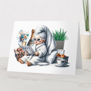 Pamper Yourself - See Back -  Card