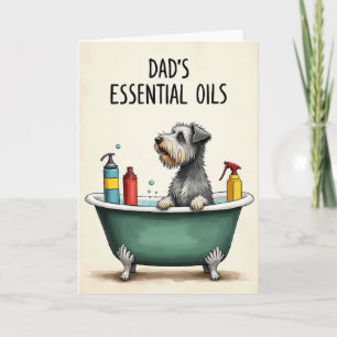 Pampered Pup Fathers Day Card