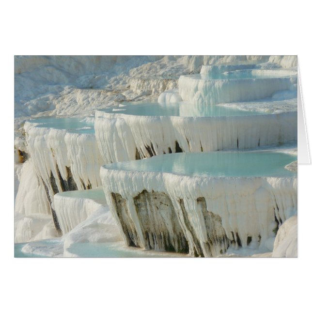 Pamukkale, Turkey Blank Card (Front Horizontal)