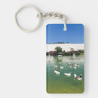 Pamukkale, Turkey Key Ring