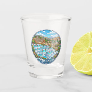 Pamukkale Turkey Shot Glass