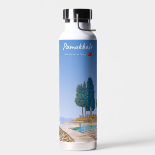 Pamukkale, Turkey - Thermal Pools Water Bottle
