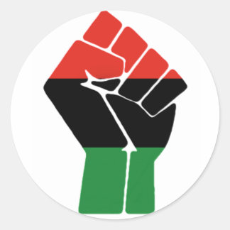 Pan-Africa Fist Stickers