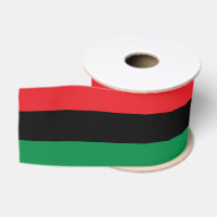 Pan African & Afro-American UNIA Flag Ribbon