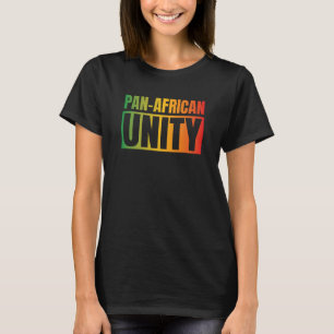 Pan African Black History Month African Pride Pan  T-Shirt